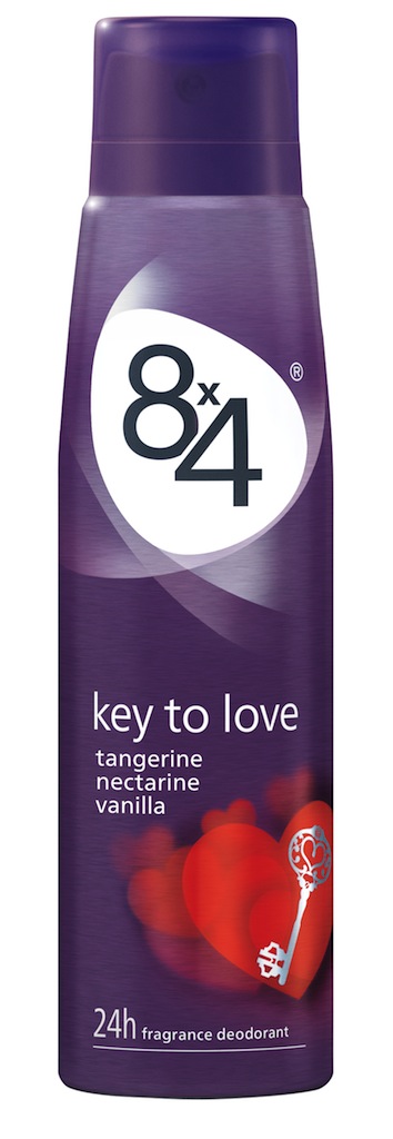 Foto van 8x4 Deodorant Spray Key To Love