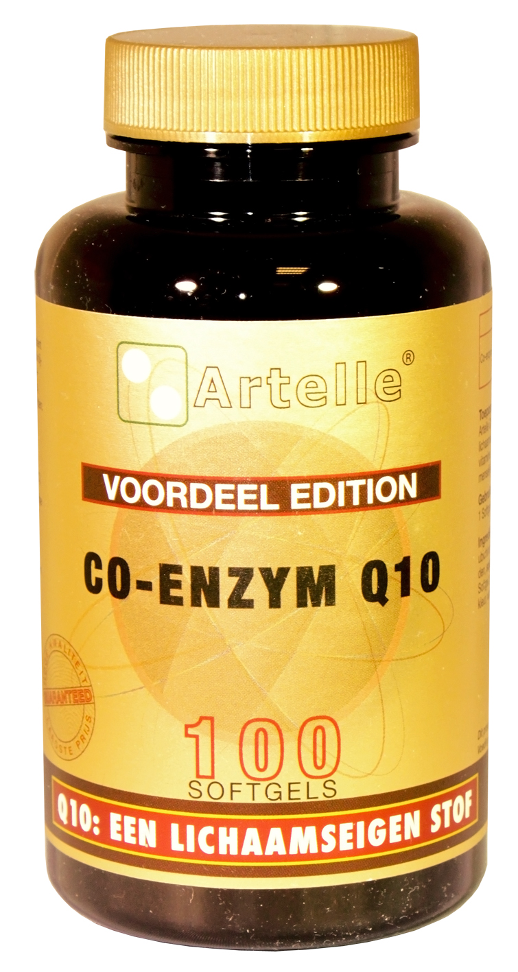 Foto van Artelle Co Enzym Q10 100mg Capsules 100st