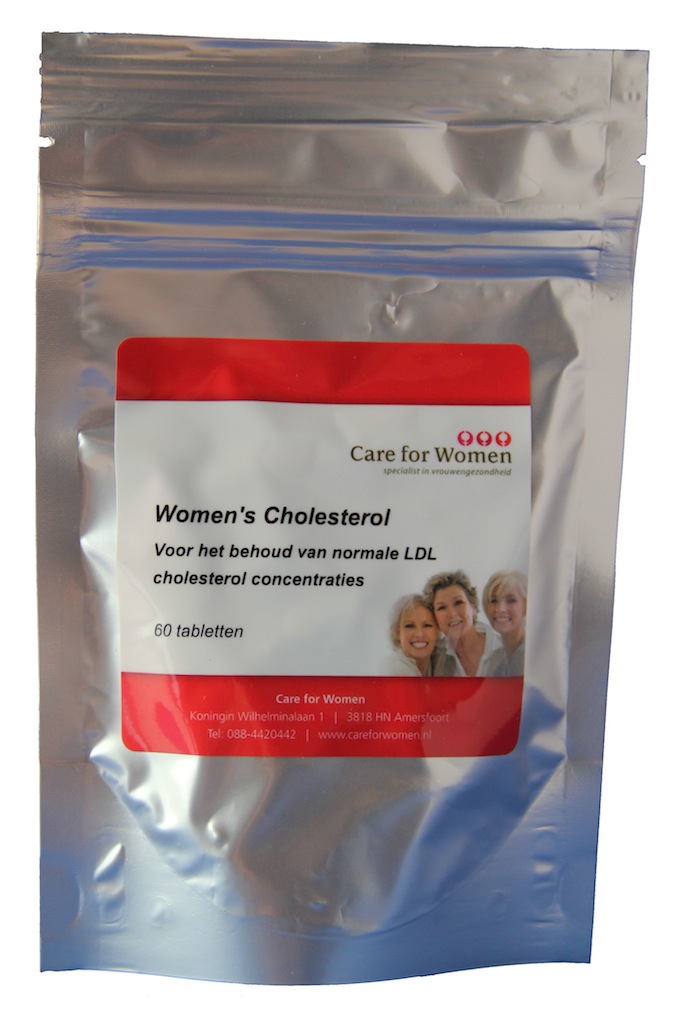 Foto van Care For Women Women&apos;s Cholesterol Tabletten 60st