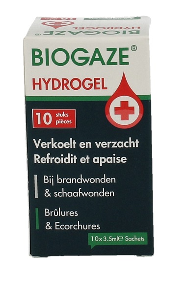 Foto van Biogaze Hydrogel Sachet 3.5ml 10st