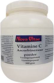 Foto van Nova Vitae Vitamine C Ascorbinezuur Poeder 5000gr
