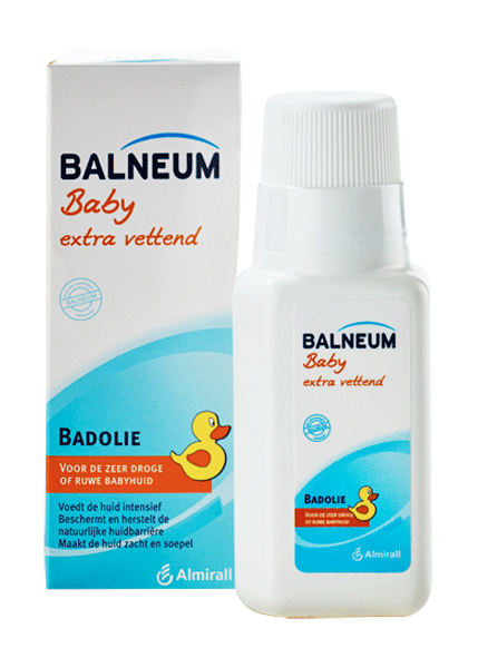 Foto van Balneum Baby Extra Vettend Badolie 100ml
