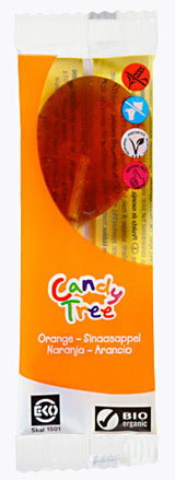 Foto van Candy Tree EKO Diksap Lollie Sinaasappel