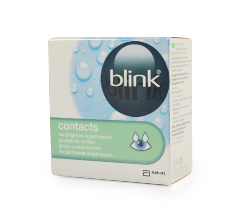 Foto van Blink Contacts Oogdruppels 0,35ml 20st