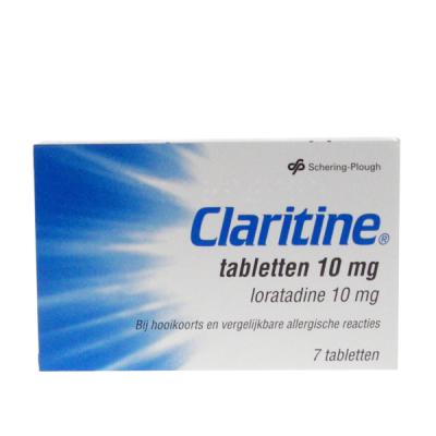 Foto van Claritine 10mg Tabletten 7st